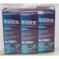 BAG OF 3 X 60G WOMANS ROGAINE