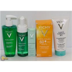BAG OF ASSORTED VICHY SKIN CARE