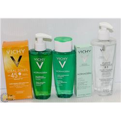 BAG OF ASSORTED VICHY SKIN CARE