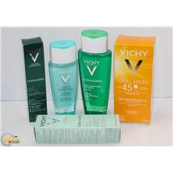BAG OF ASSORTED VICHY SKIN CARE