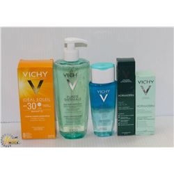 BAG OF ASSORTED VICHY SKIN CARE