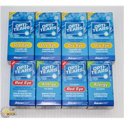 BAG OF ASSORTED OPTI-TEARS