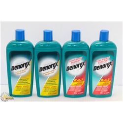 BAG OF 4 DENOREX EXTRA STRENGTH MEDICATED SHAMPOO