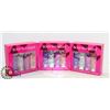 Image 1 : BAG OF 3 BODY FANTASTIES 4PC FRAGRANCE BODY SPRAY.