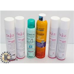BAG WITH ASSORTED DRY CONDITIONER & DRY SHAMPOO