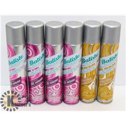 LOT OF ASSORTED BATISTE DRY SHAMPOO