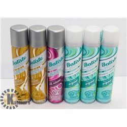 LOT OF ASSORTED BATISTE DRY SHAMPOO