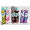 Image 1 : LOT OF 6 ASSORTED BASTISTE DRY SHAMPOO