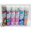 Image 1 : LOT OF 6 ASSORTED BASTISTE DRY SHAMPOO