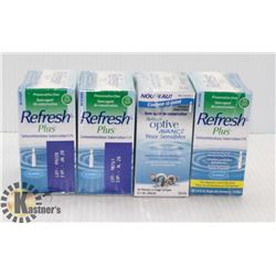 BAG OF REFRESH EYE DROPS