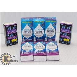 BAG OF ASSORTED EYE DROPS