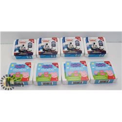 BAG OF PEPPA PIG & THOMAS THE TRAIN 13PC FIRST AID