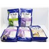 Image 1 : 5 BAGS OF DR. TEAL ASSORTED EPSOM SALTS
