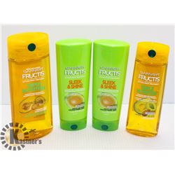 BAG OF GARNIER NUTRISSE SHAMPOO & CONDITIONER