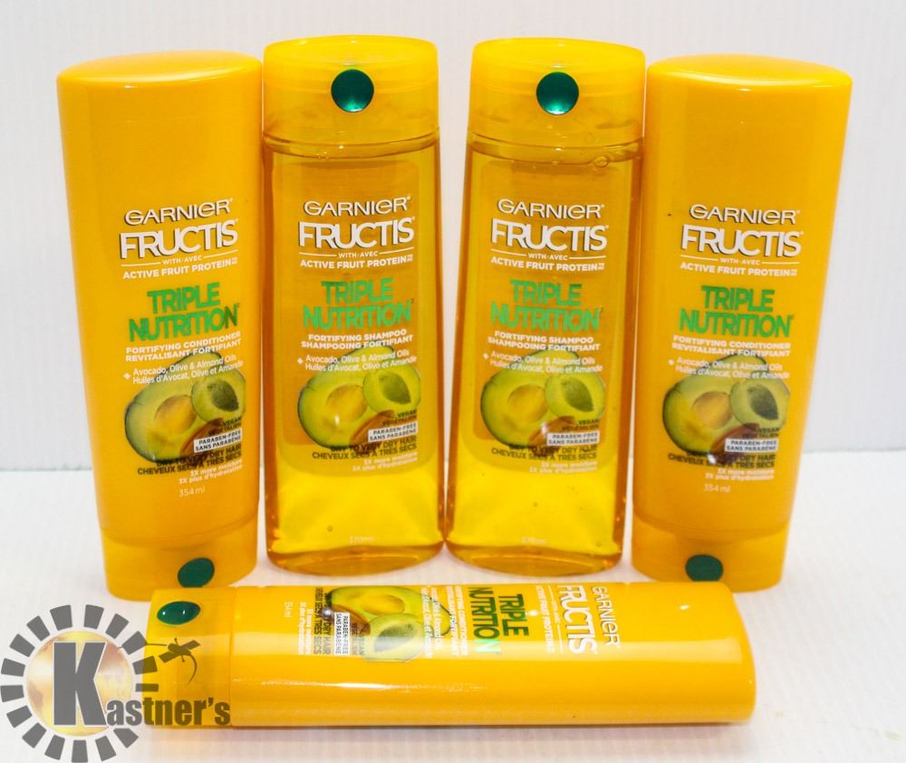 BAG OF GARNIER NUTRISSE SHAMPOO & CONDITIONER