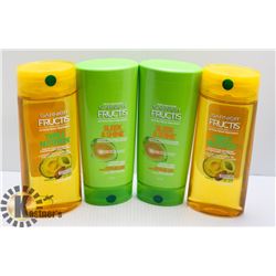 BAG OF GARNIER NUTRISSE SHAMPOO & CONDITIONER