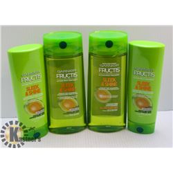 BAG OF GARNIER NUTRISSE SHAMPOO & CONDITIONER