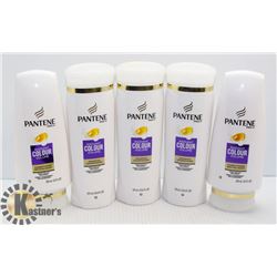 BAG OF ASSORTED PANTENE SHAMPOO & CONDITIONER
