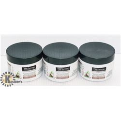LOT OF 3 TRESEMME NOURISH & HYDRATION HAIR MASKS.