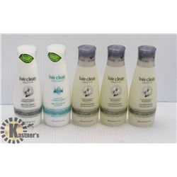 BAG OF ASSORTED LIVECLEAN SHAMPOO & CONDITIONER