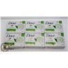 Image 1 : BAG OF DOVE GO FRESH COOL MOISTURE BARS OF SOAP