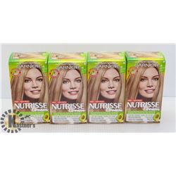 LOT OF 4 GARNIER NUTRISSE #80 BLONDE HAIR DYE