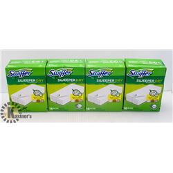 BAG OF SWIFFER SWEEPER DRY CLOTHS