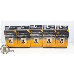 LOT OF COPPER88 PERFORMANCE COMPRESSION SOCKS