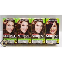 BAG OF 5 GARNIER NUTRISSE ASSORTED HAIR DYE