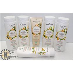 LOT OF 5 ATTITUDE SHAMPOO