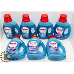 LOT OF 7 PERSIL PROCLEAN POWER-LIQUID DETERGENT