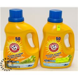 LOT OF 2 ARM & HAMMER LAUNDRY SOAP