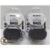Image 1 : LOT OF 2 SONY EXTRA BASS WIRELESS SPEAKERS