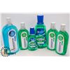 Image 1 : LOT OF 6 ASSORTED MOUTH WASH