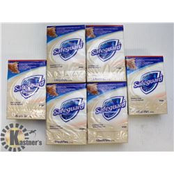 BAG OF ASSORTED SAFEGUARD BAR SOAP