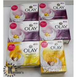BAG OF ASSORTED OLAY BAR SOAP