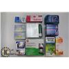 Image 1 : BAG OF ASSORTED SICK/ALLERGY RELIEF MEDICINE