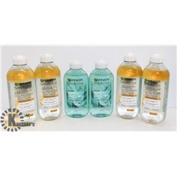 BAG OF GARNIER SKINACTIVE TONER + MAKEUP REMOVER