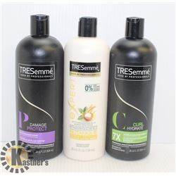 BAG OF ASSORTED TRESEMME SHAMPOO AND CONDITIONER