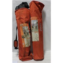 PAIR OF ROOTS CAMPING CHAIRS IN CARRY BAGS