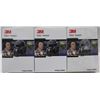 LOT OF THREE PELTOR HEADSETS BY 3M