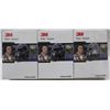 LOT OF THREE PELTOR HEADSETS BY 3M