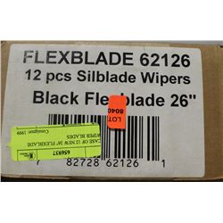 CASE OF 12 NEW 26" FLEXBLADE WIPER BLADES