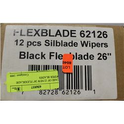CASE OF 12 NEW 26" FLEXBLADE WIPER BLADES