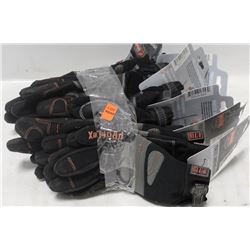 6 PAIRS ERGODYNE PROFLEX WORK GLOVES, SIZE MEDIUM