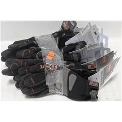 6 PAIRS ERGODYNE PROFLEX WORK GLOVES, SIZE MEDIUM