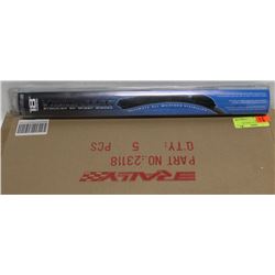 CASE OF 5 NEW 18" VISION TEC  WIPER BLADES