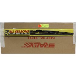 LOT OF 6 NEW 21" ALL SEASON WIPER BLADES