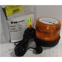 TECHSPAN 12/24 VOLT AMBER STROBE LIGHT