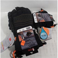 2 PAIR WATSON THINSULATE WATER RESISTANT GLOVES